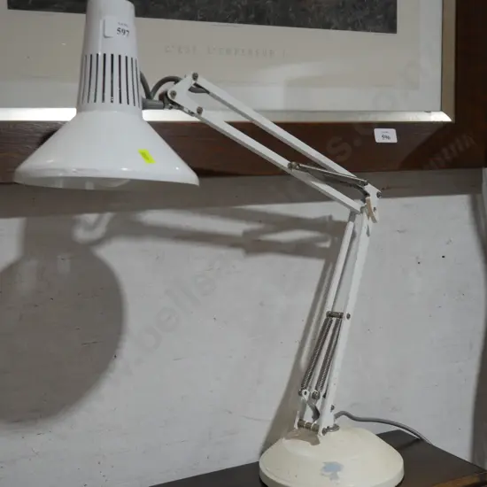 Angle poise lamp