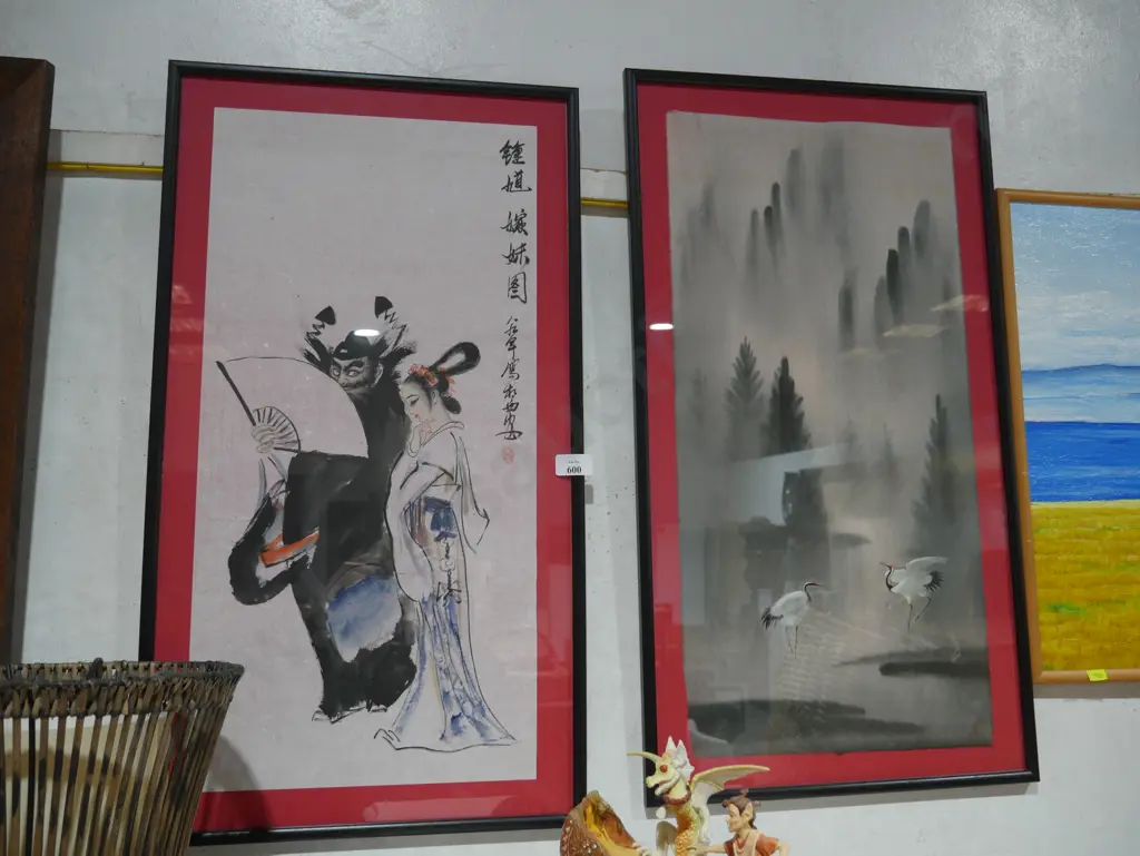 2 Oriental artworks Image 1++