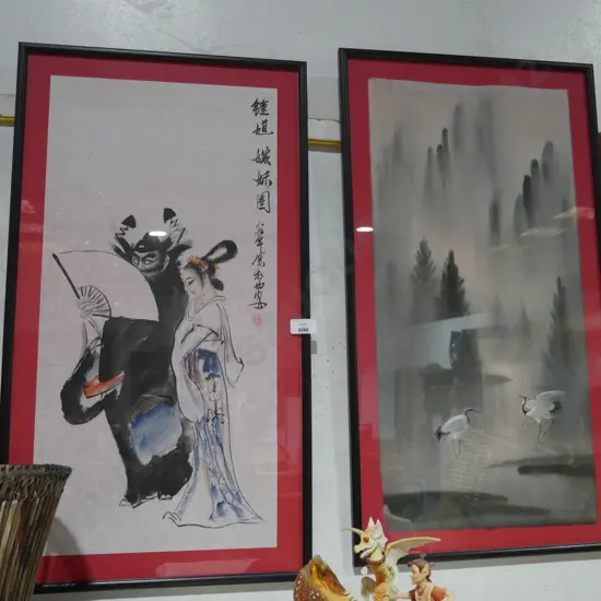 2 Oriental artworks