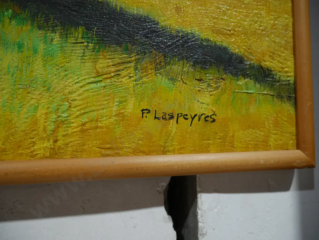 Oil painting by P Laspeyers Image 1++