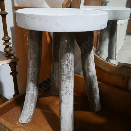 Wooden stool