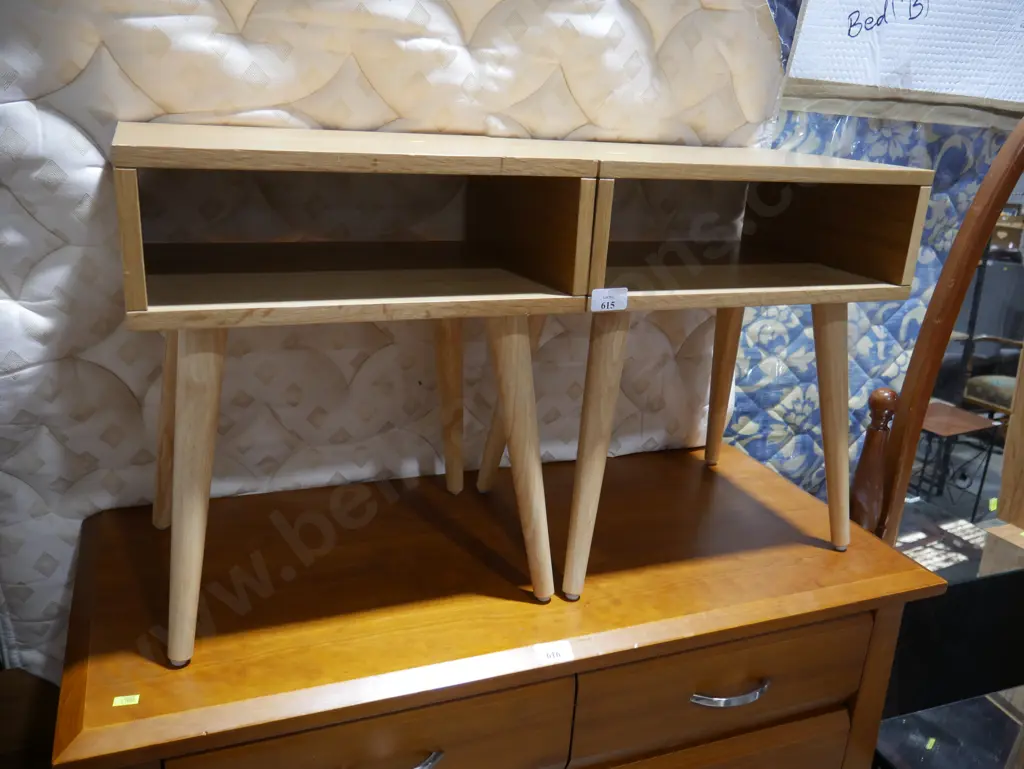 Pair of bedside cabinets Image 1++