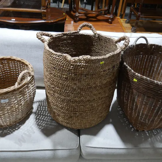 Assorted baskets