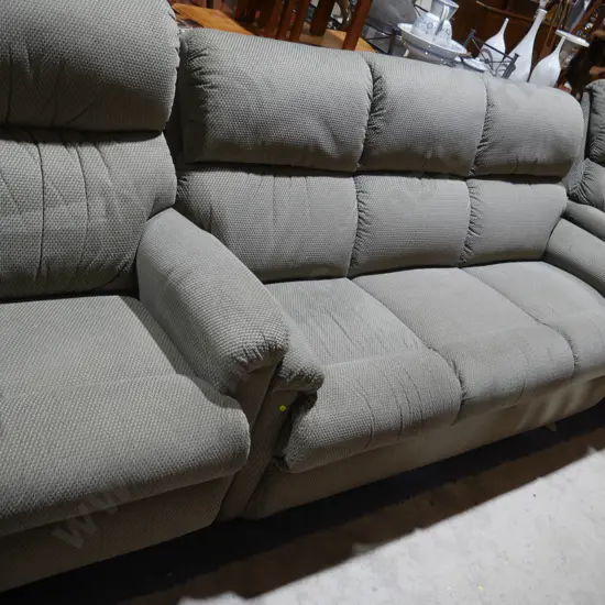 Three piece lounge suite with recliners