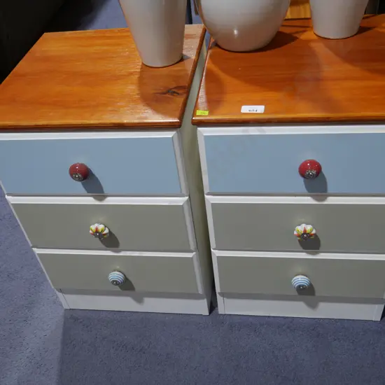 Pair of bedside drawers