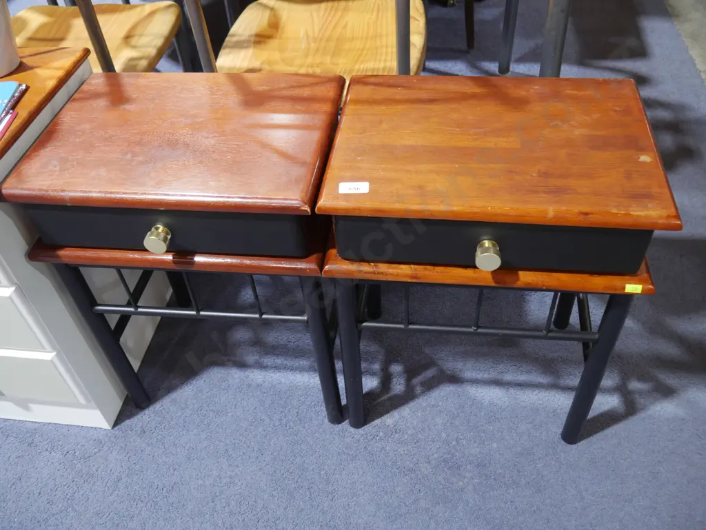 Pair of bedside drawers Image 1++