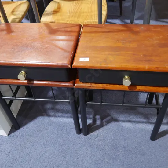 Pair of bedside drawers