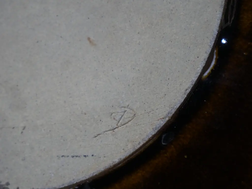 NZ studio pottery platter Image 1++