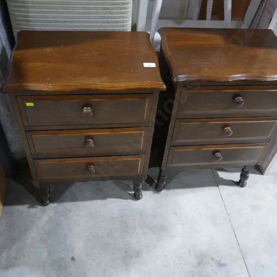 Pair of bedside drawers