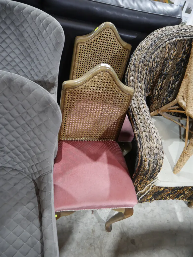 Bergere back chairs Image 1++