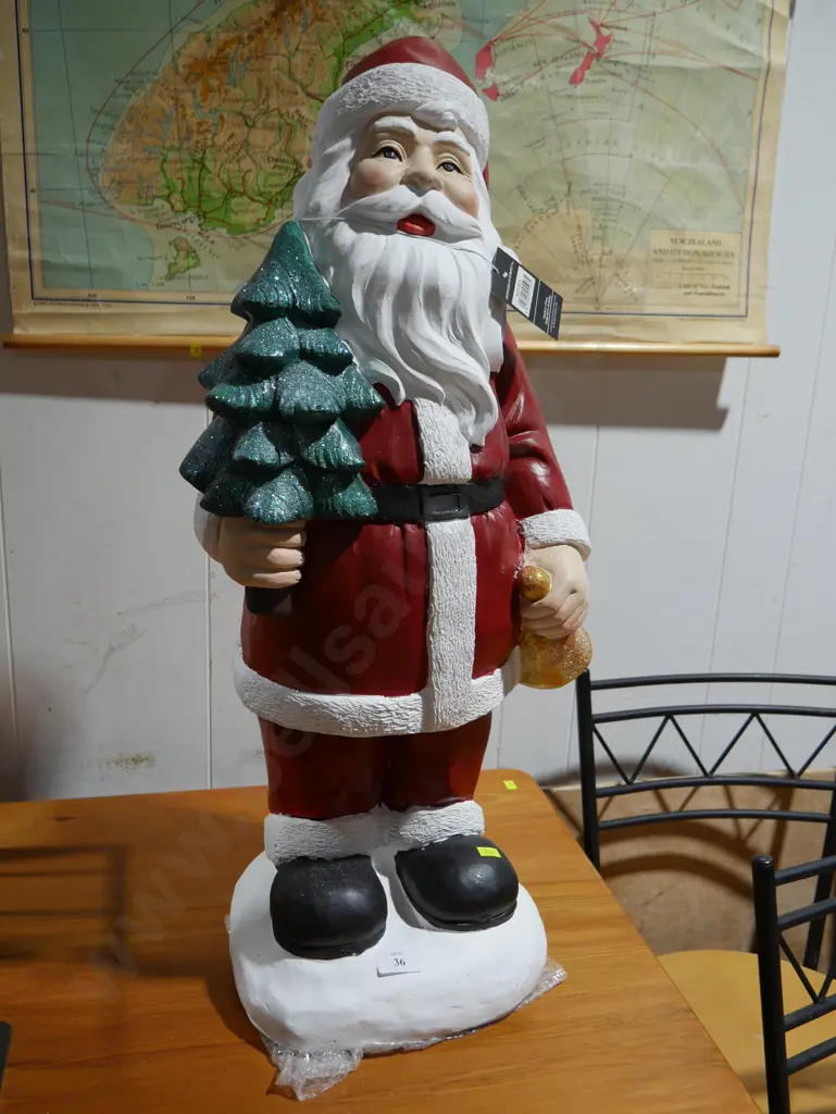 Large Santa ornament Image 1++