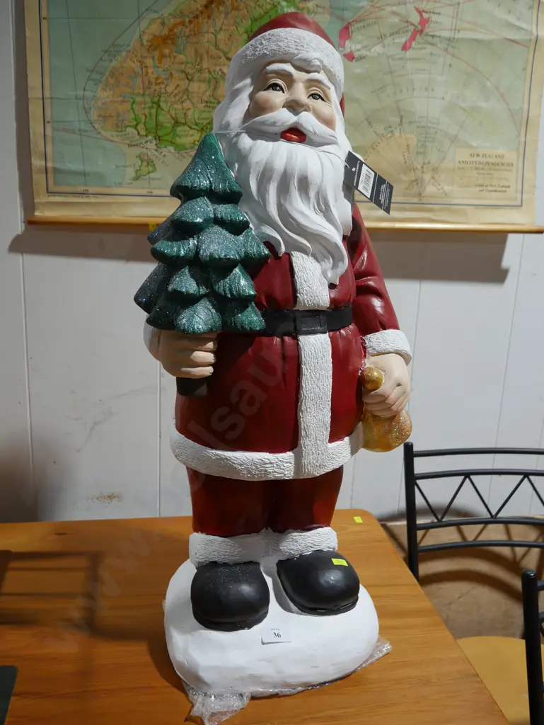 Large Santa ornament Image 1++
