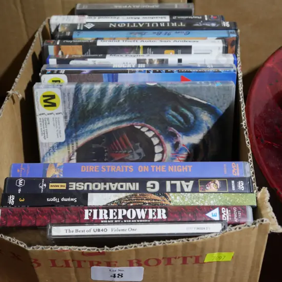 PS games , dvds