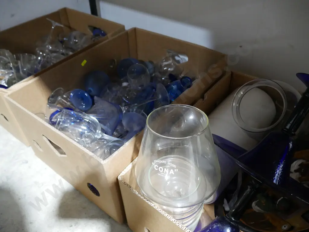 Glassware x3 boxes Image 1++