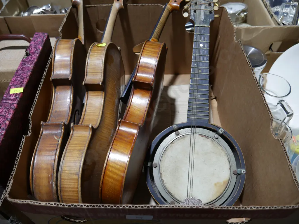Violins and banjo Image 1++