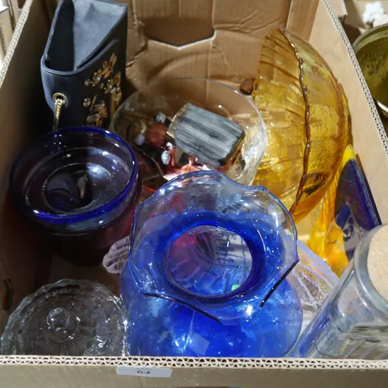 Glassware etc