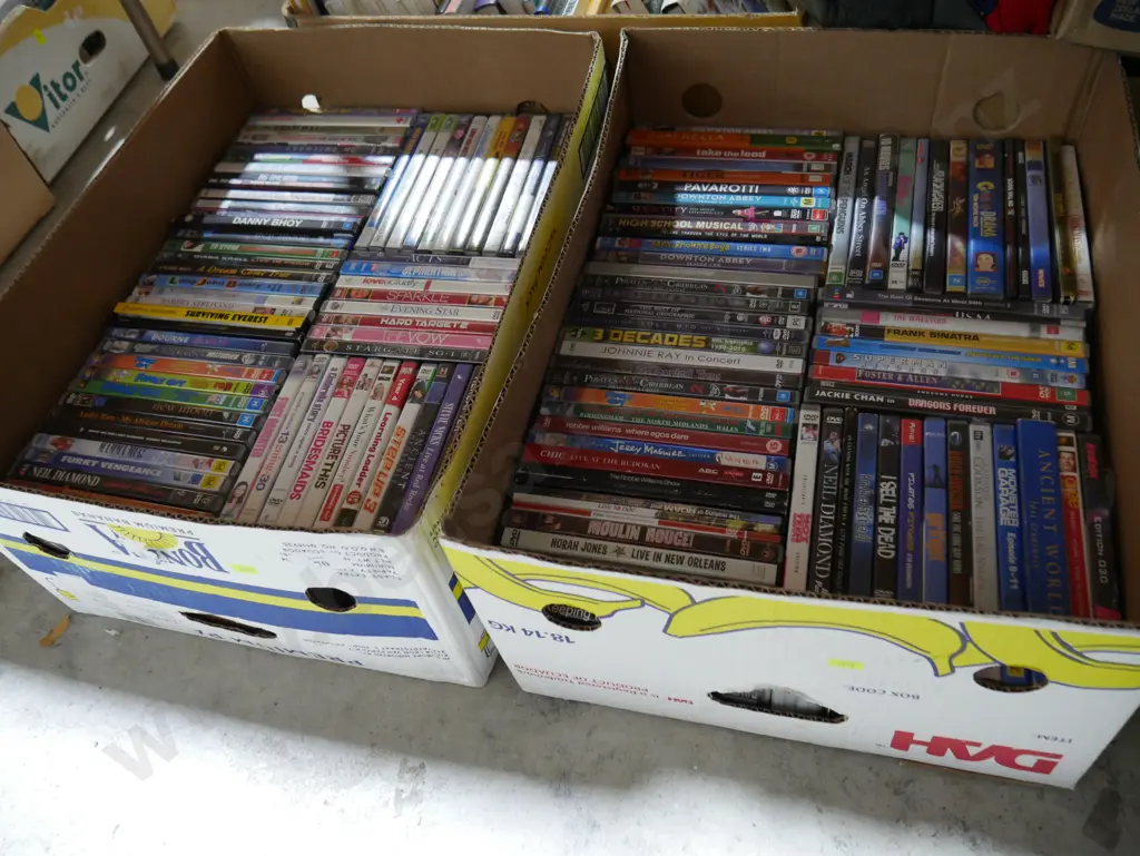 2 boxes DVDs Image 1++
