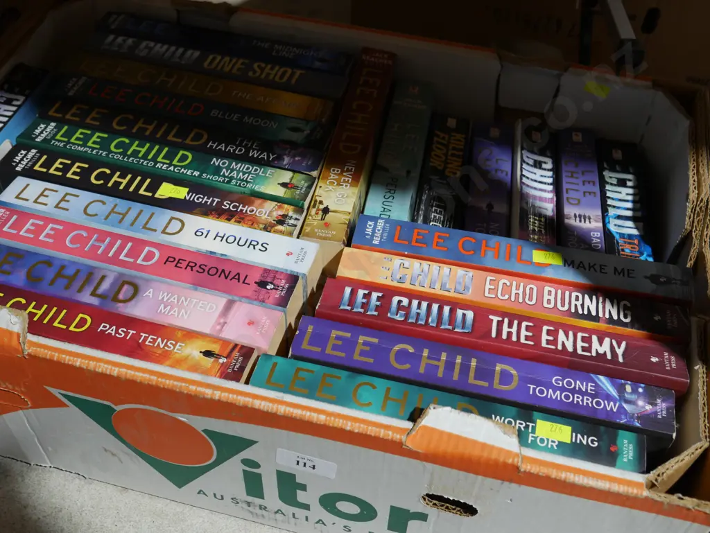 Lee Child books Image 1++