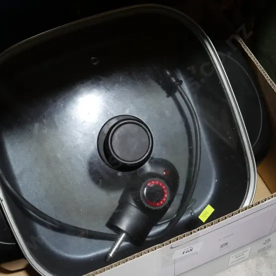 Electric fry pan