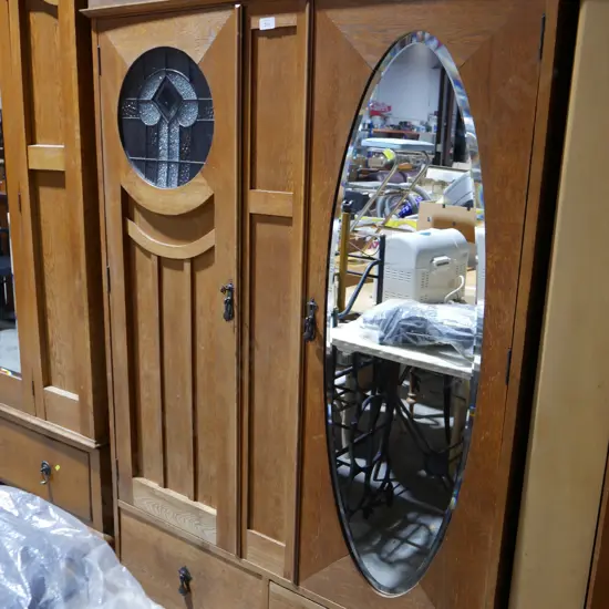 Oak wardrobe