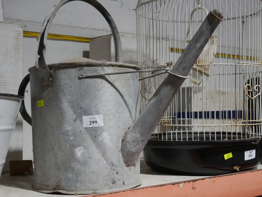 Tin watering can Image 1++