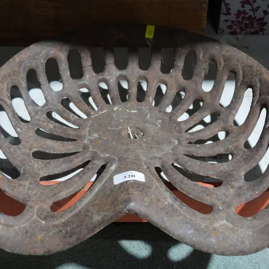 Tractor seat