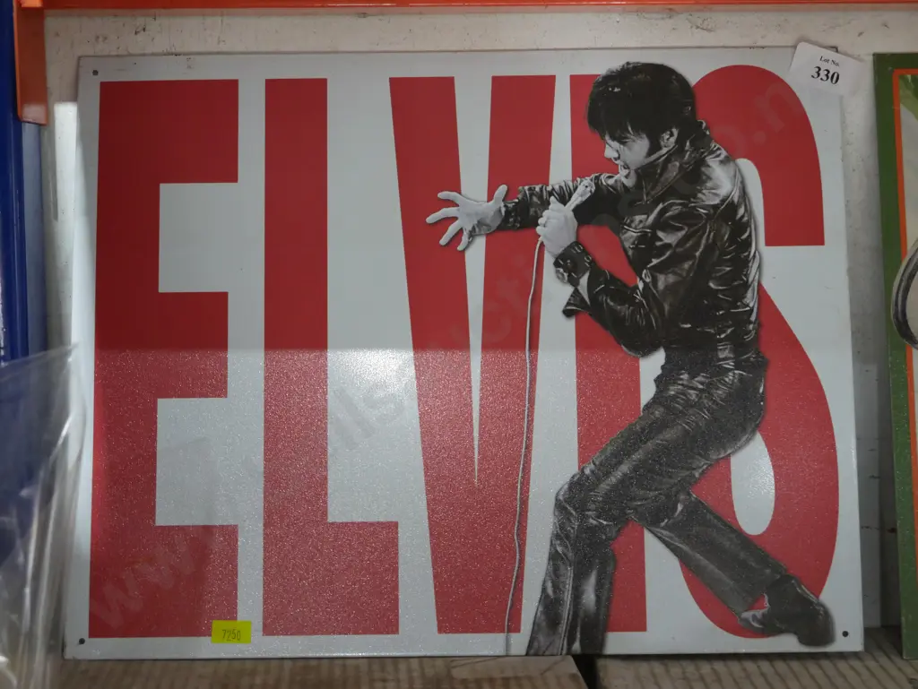 Elvis tin sign Image 1++