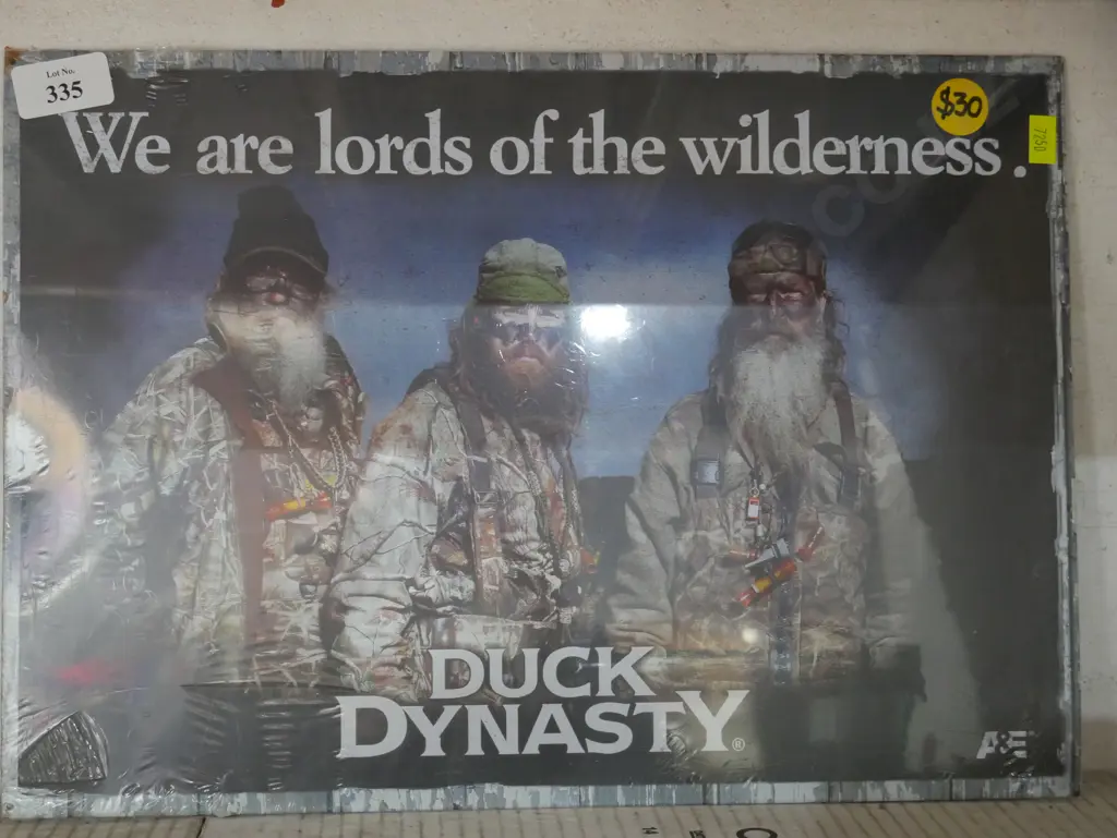 Duck hunt tin sign Image 1++