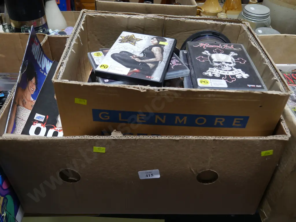 Tattoo magazines ,dvds Image 1++