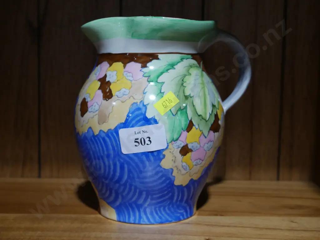 Hand painted jug Image 1++