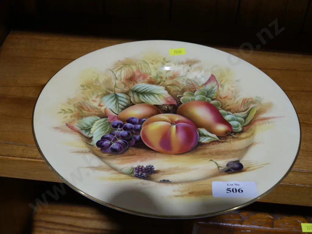 Aynsley plate fruit Image 1++