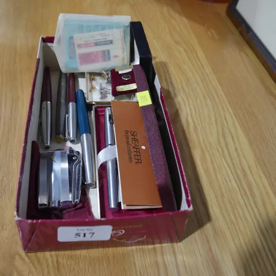 Old ink pens etc