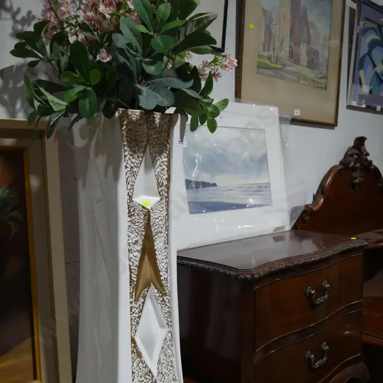 Vase and flowers