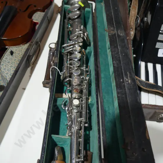 Clarinet and case