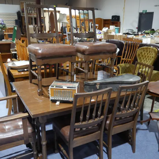 Table and chairs