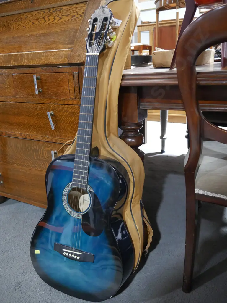 Blue guitar Image 1++