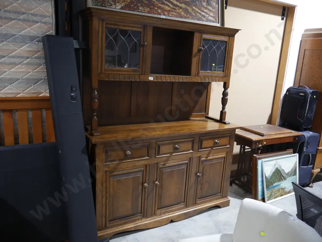 Oak wall unit Image 1++
