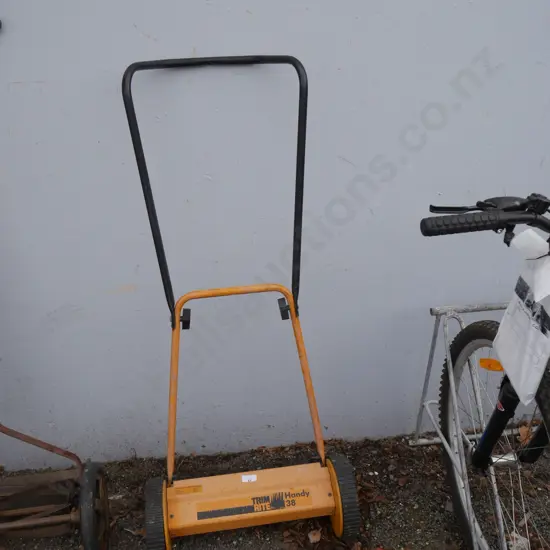 Push reel mower