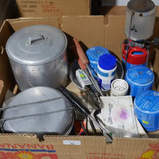 Camp cooking gear