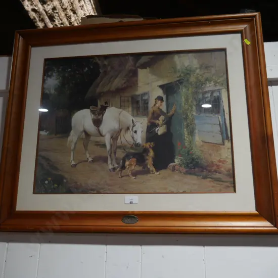 Framed artwork
