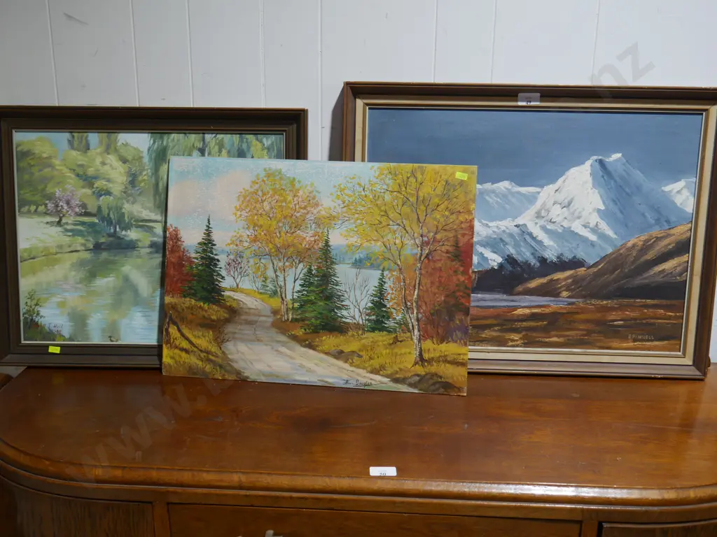 3 oil paintings Image 1++