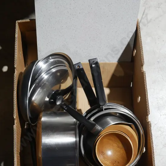 The pots etc