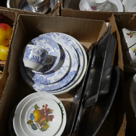 Plates etc
