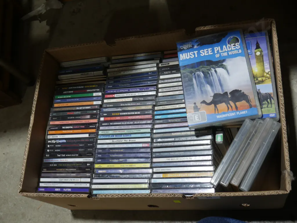 DVDs and CDs. Image 1++