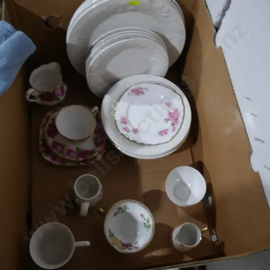 Assorted china