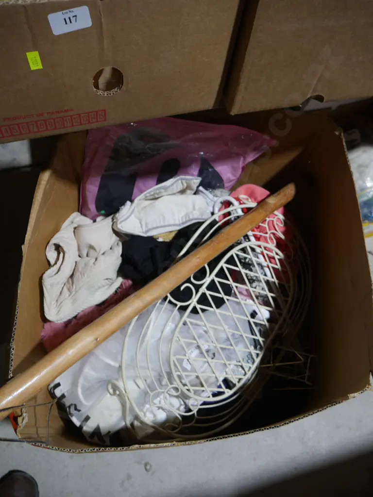 Assorted clothing, tray etc Image 1++