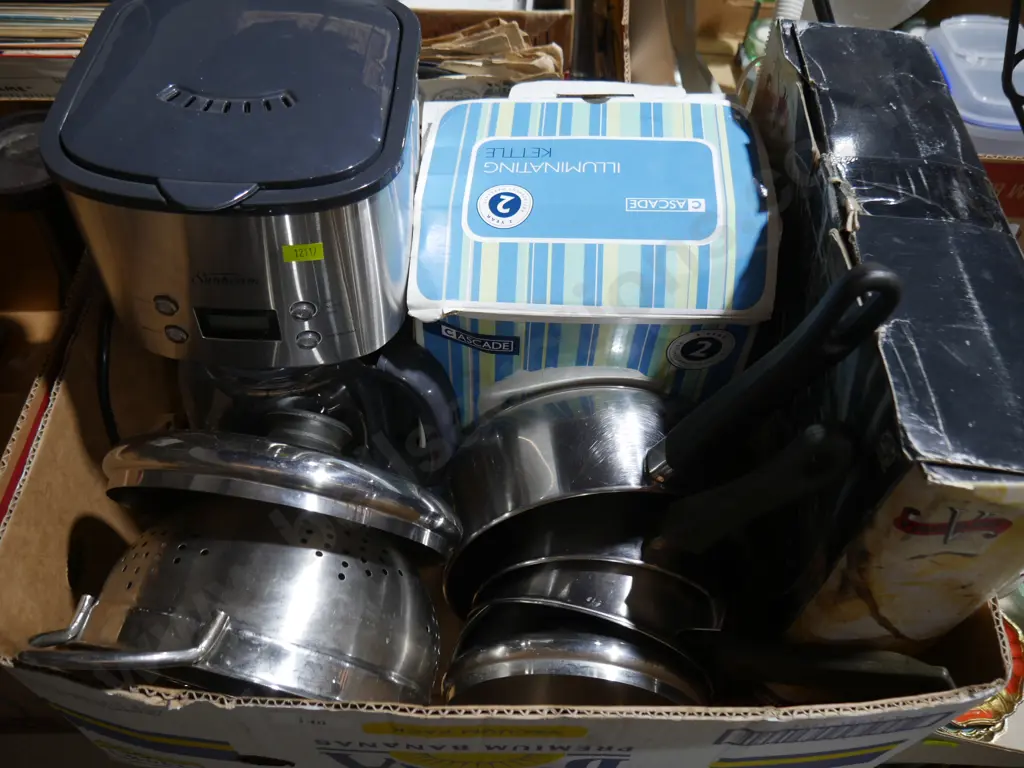 Sunbeam coffee maker, cooking pots etc Image 1++