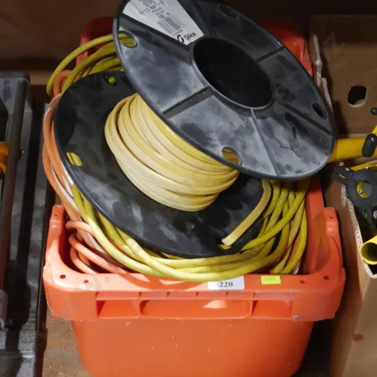 Extension cords etc