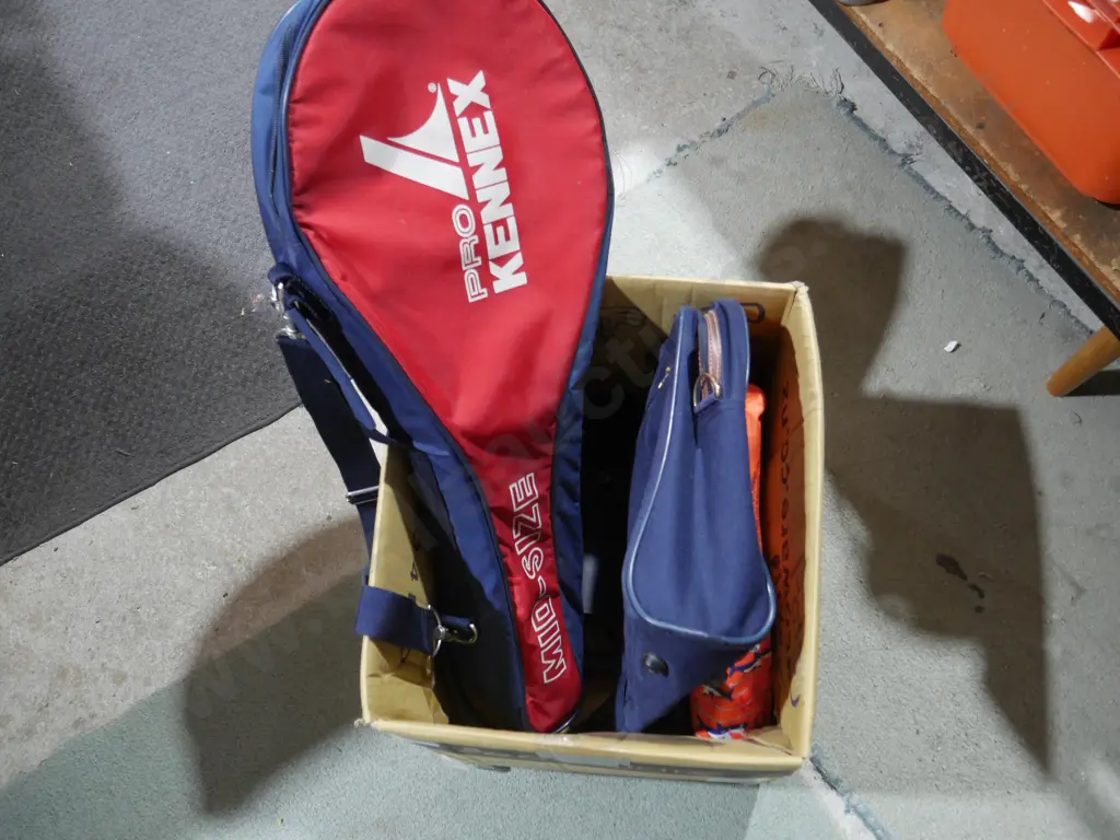 Racket, air pumps etc Image 1++