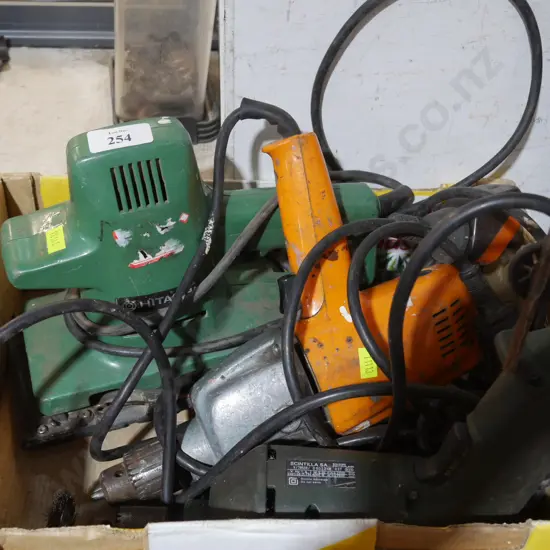 Drills and sander